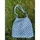 Torba z makramy MIDI w kolorze