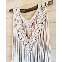 Makrama "Śnieżyca"